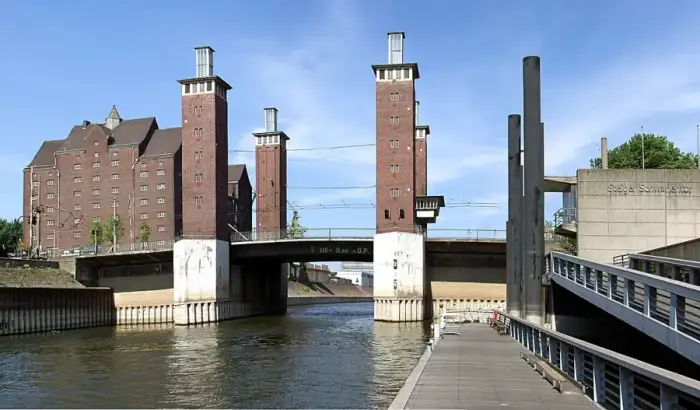 Duisburg, Ausschnitt aus dem Einsatzgebiet